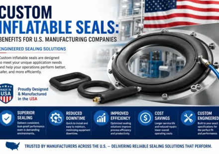 Custom Inflatable Seals Benefits for U.S. Manufacturing Companies