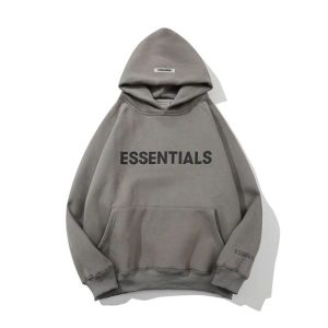 Essentials Pullover Hoodie – Soft Cotton, Clean Design