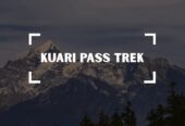 Kuari Pass Trek | First Trek