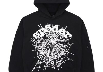 Sp5der-OG-Web-Hoodie-Black