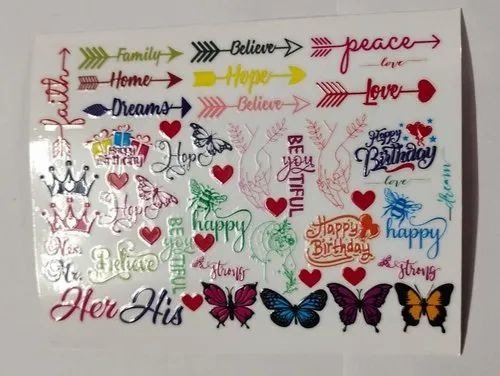 Sharma Labels India | UV DTF EP Metal Stickers