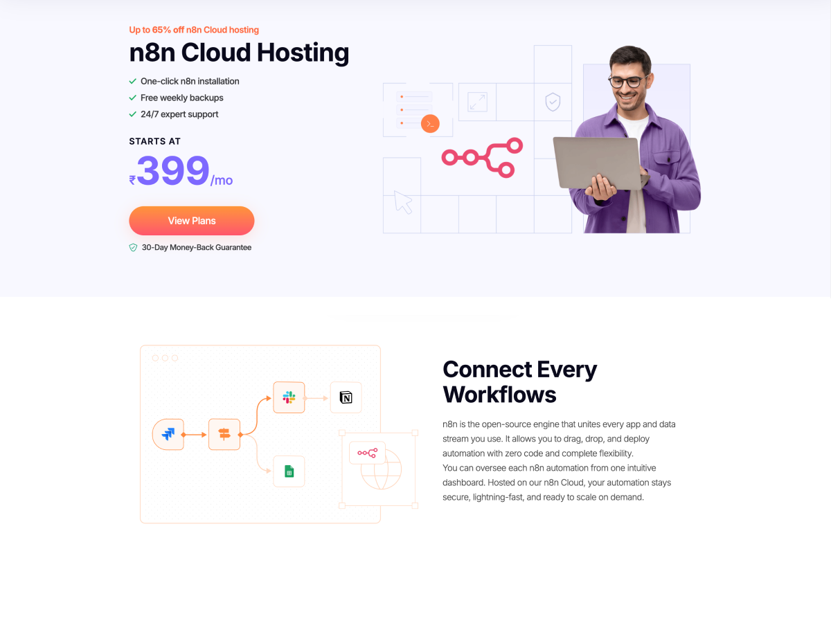 Webspacekit – Reliable n8n Cloud Hosting for Easy Auto