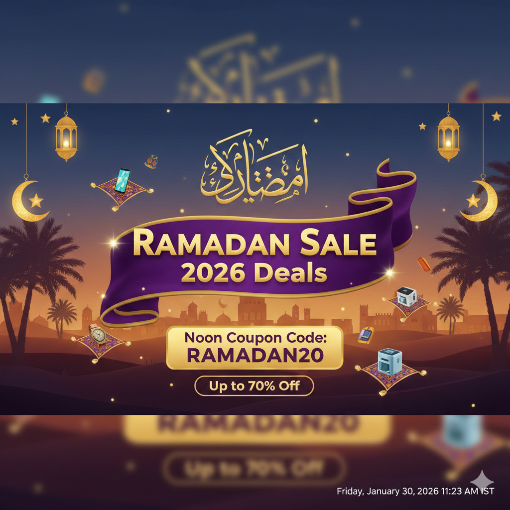 Ramadan Sale 2026 Deals with Noon Coupon Code