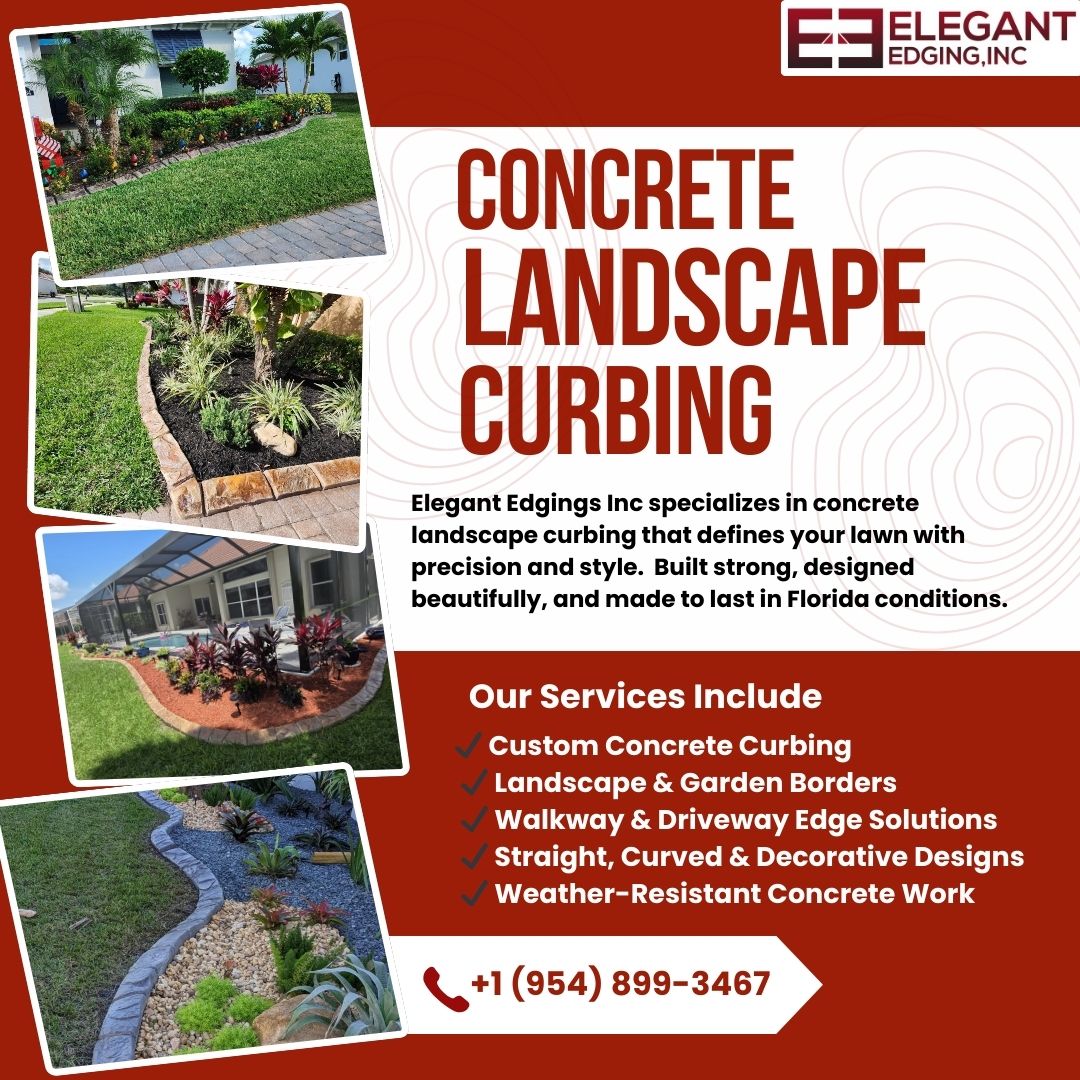 Cement Curbing near Melbourne, FL