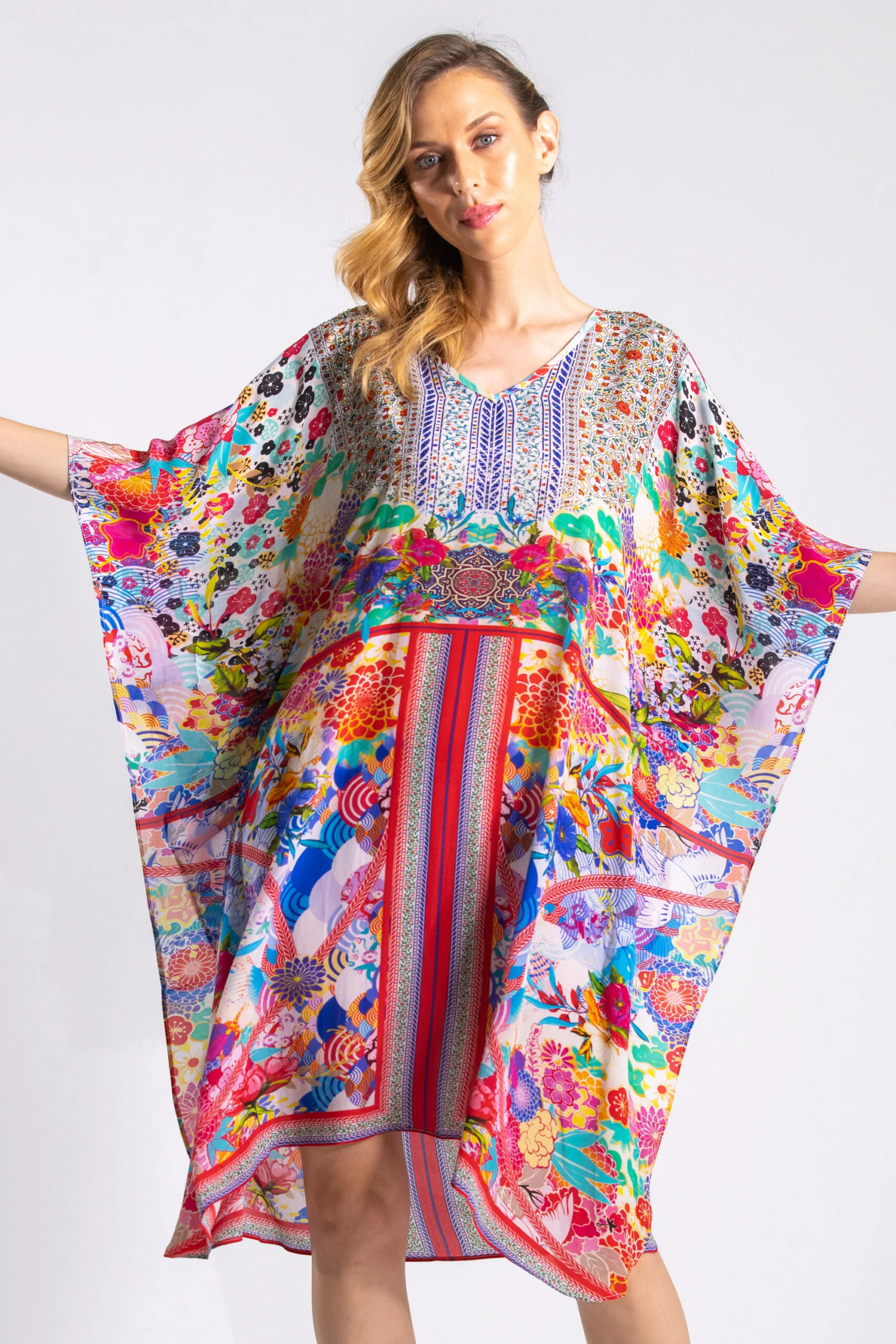 BOBOLI GARDENIA – SHORT KAFTAN