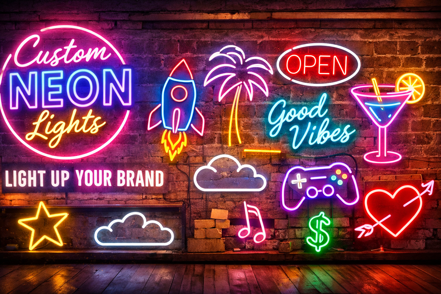 How Custom Neon Lights Add Personality to Your Brand