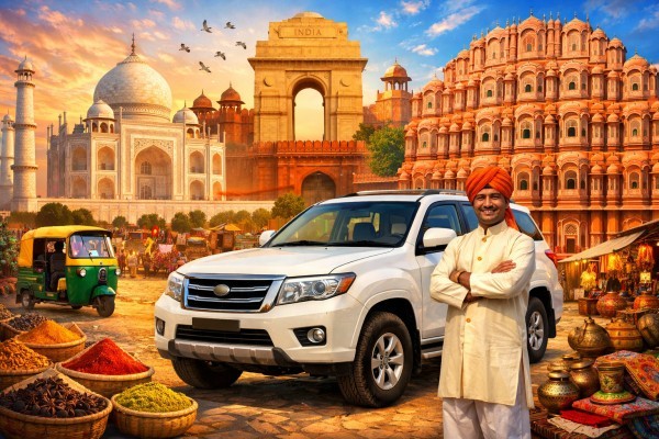 Choose Best Golden Triangle India Private Driver for C