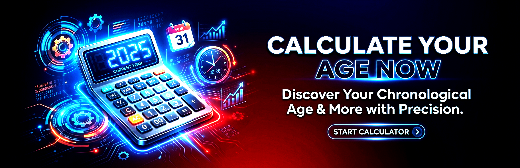 Chronological Age Calculator – Exact Age Tool