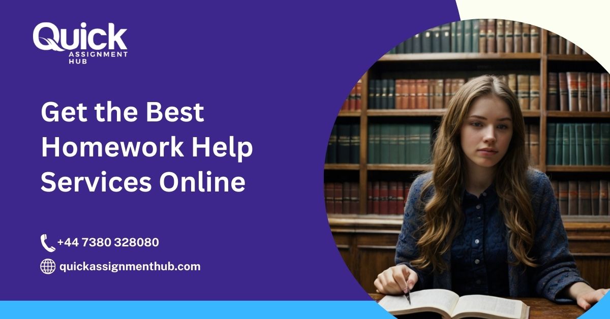 Get the Best Homework Help Services Online