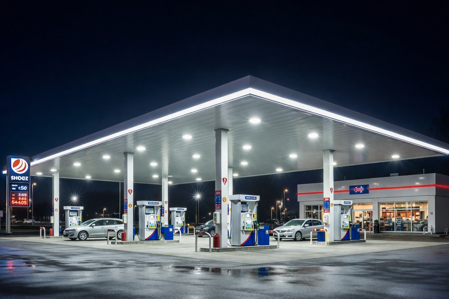 Slim LED Flat Panel Light for Commercial and Indoor Us