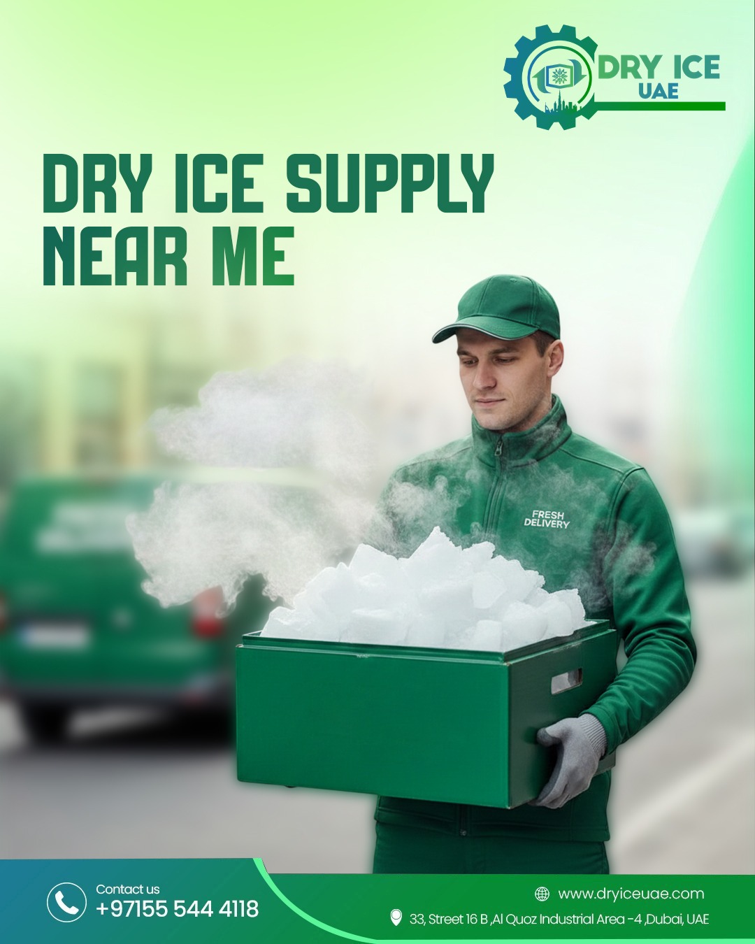 Dry Ice UAE – Trusted Dry Ice Supplier Dubai