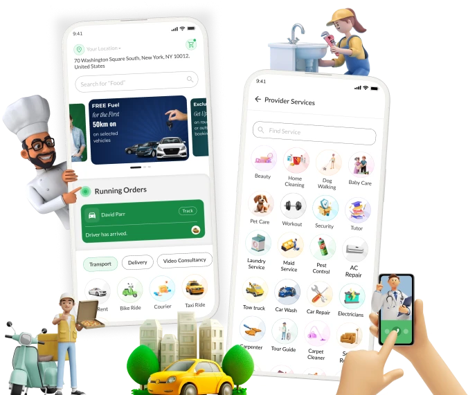 FOX-JEK – Gojek Clone App