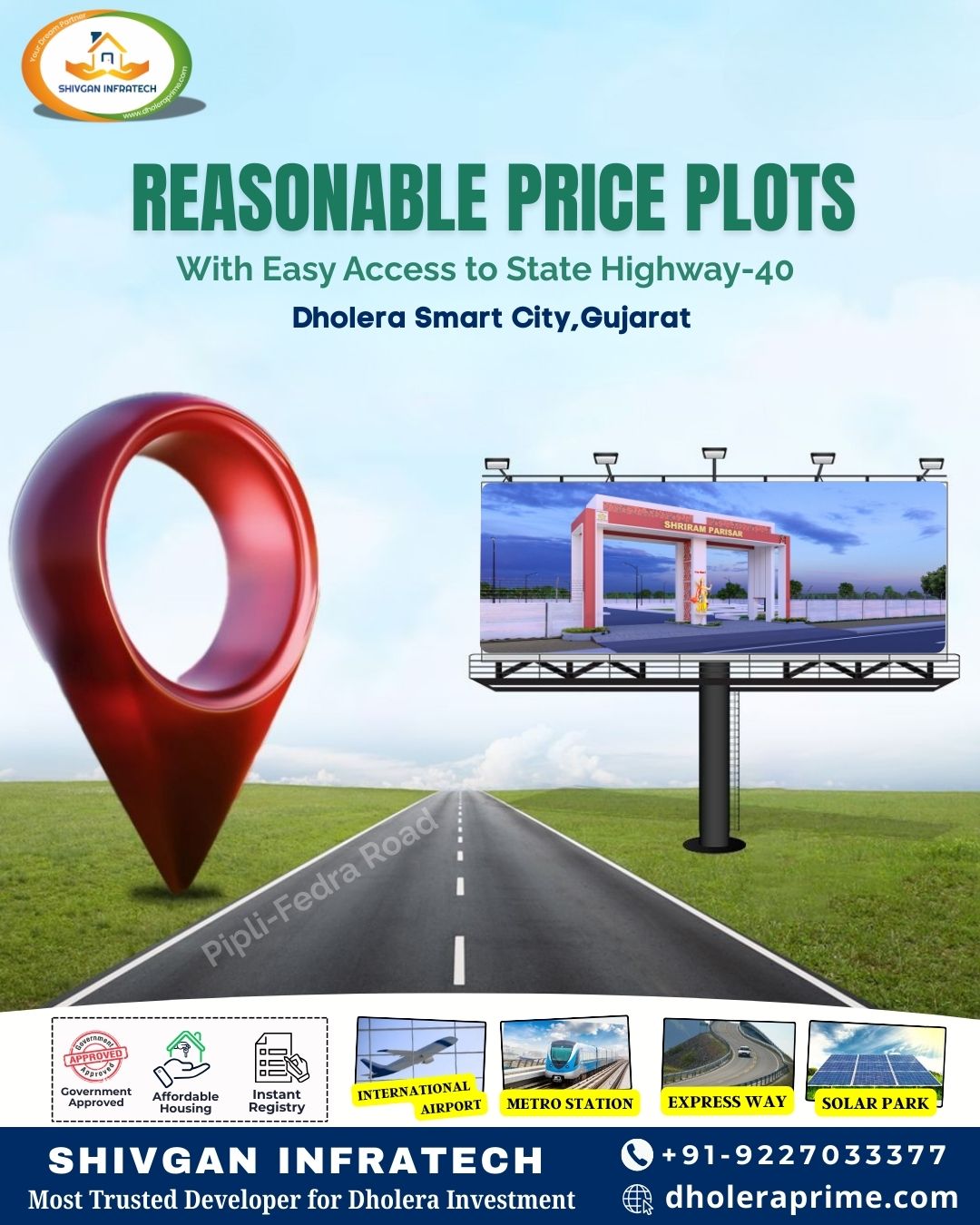 Shivgan Infratech -Residential Plots In Dholera