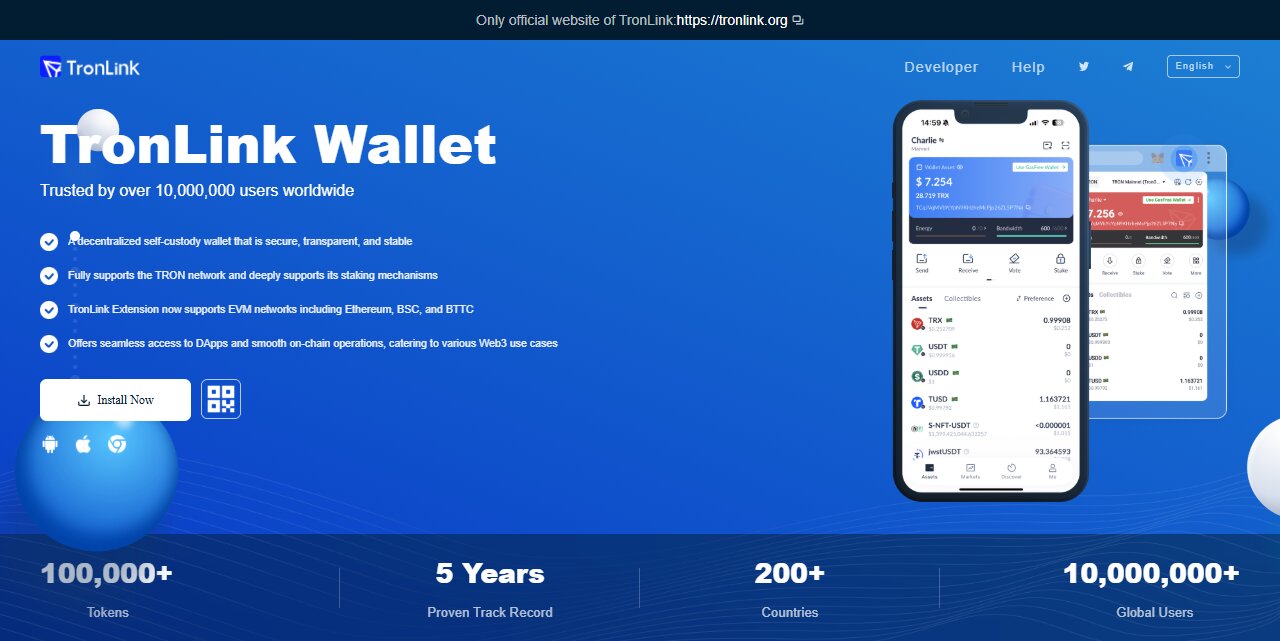 TronLink Wallet | Download Extension — Secure Blockcha
