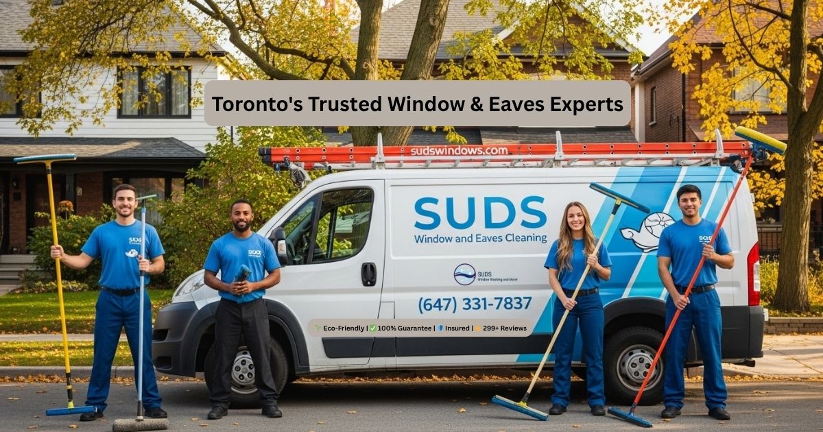 SUDS Window and Eaves Cleaning