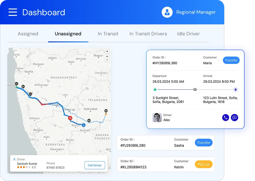 Mobility Infotech Logistic | AI Route Optimization